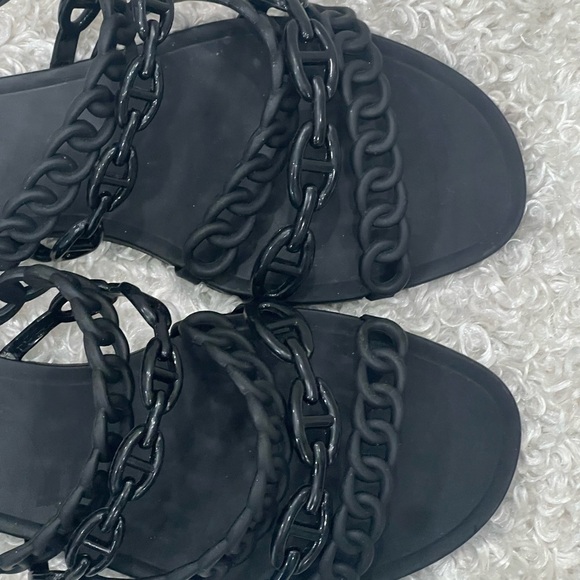 HERMÈS Chaine d'Ancre PVC Slides Sandals - Picture 3 of 12